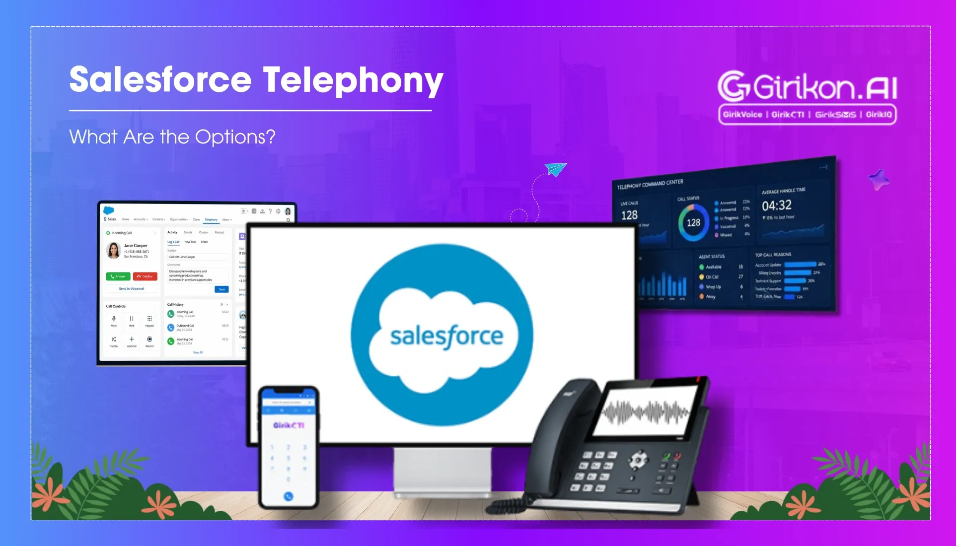 Salesforce Telephony: What Are the Options?